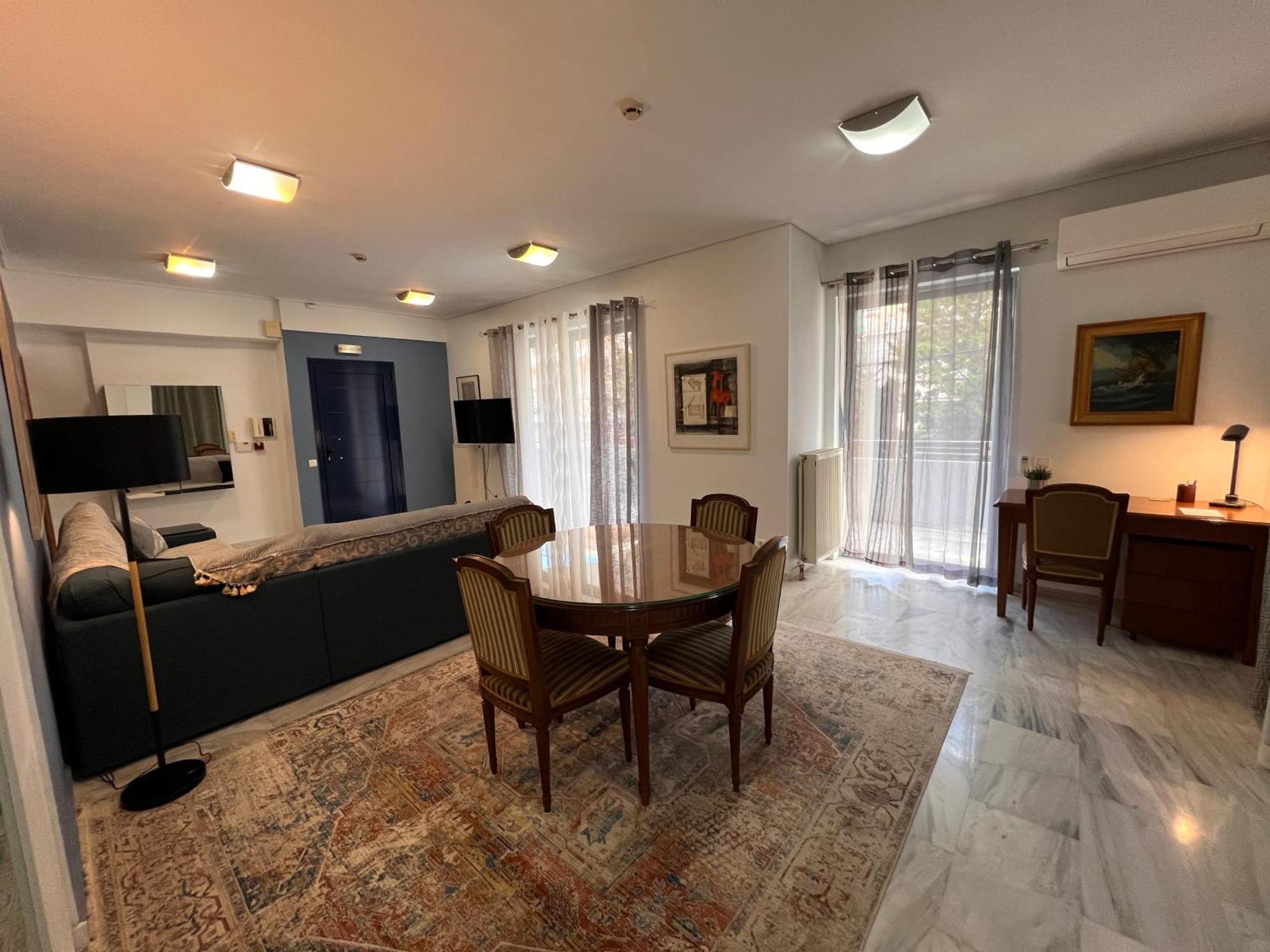 Blue Spacious Flat Wt Parking Nr Marousi Hospitals, By Promoshomes เอเธนส์ ภายนอก รูปภาพ